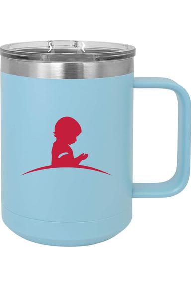 15oz Insulated Coffee Mug with Slider Lid